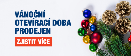 Banner - Vanocni oteviraci doba