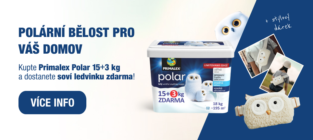 Primalex Polar 15+3 kg a ledvinka jako dárek